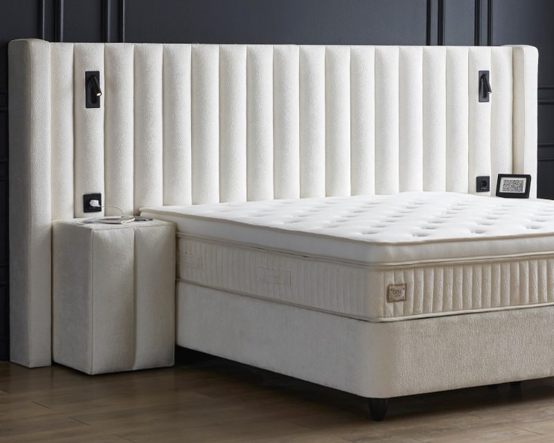 Lit Boxspring 'SHERATON' + matelas