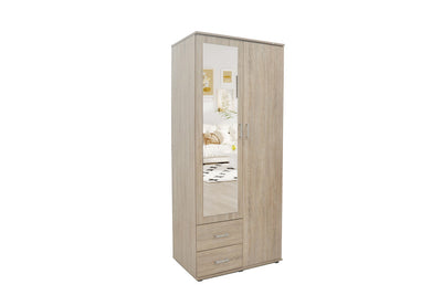 ARMOIRE 'MARC' 2 portes avec miroir