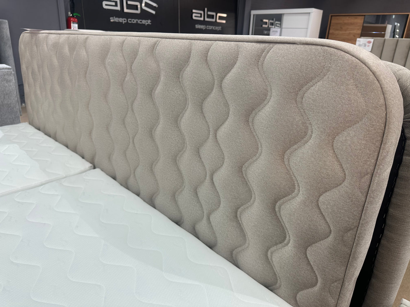 Lit boxspring éléctrique 'Electra box' + MATELAS