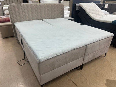 Lit boxspring éléctrique 'Electra box' + MATELAS