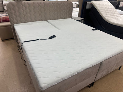 Lit boxspring éléctrique 'Electra box' + MATELAS