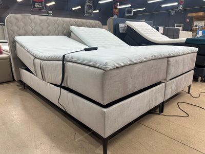 Lit boxspring éléctrique 'Electra box' + MATELAS