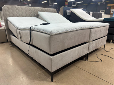 Lit boxspring éléctrique 'Electra box' + MATELAS