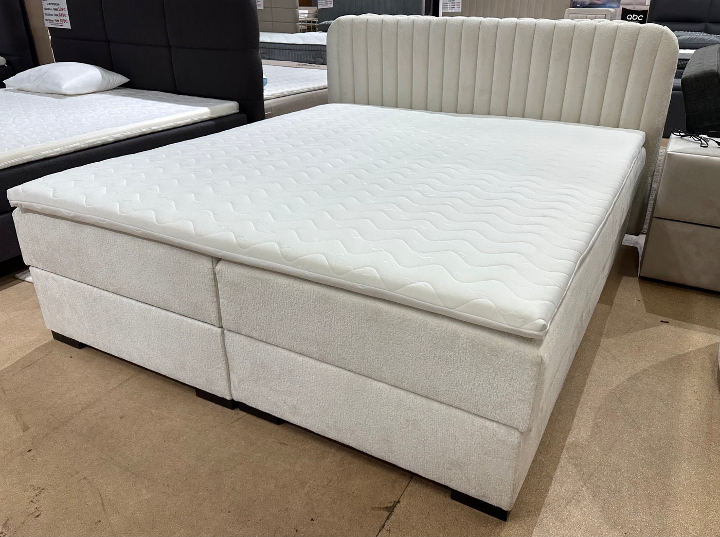 Lit Boxspring 'MONZA STORAGE'