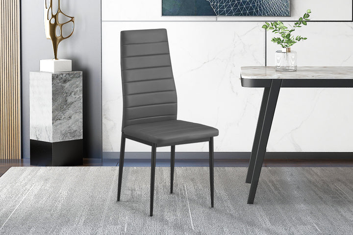 Chaise set de 4 'CATO/KENZO'