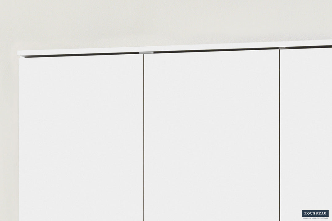 Armoire de Rangement 'Ray' 3 portes + 4 étagères