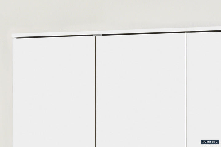 Armoire de Rangement 'Ray' 3 portes + 4 étagères
