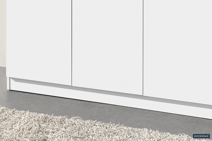 Armoire de Rangement 'Ray' 3 portes + 4 étagères