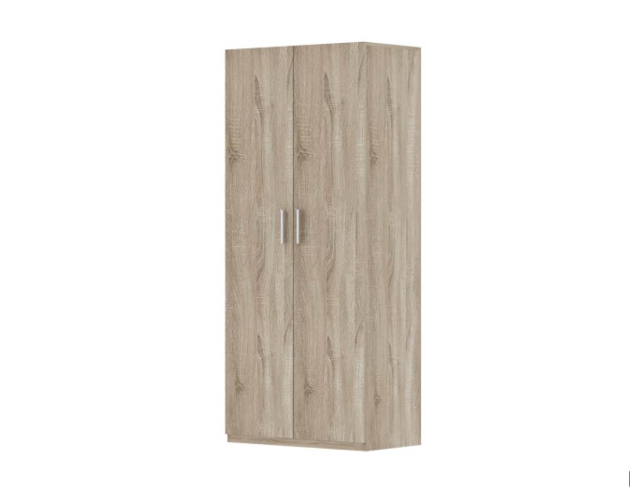 Armoire de Rangement 'Mike' 2 portes 80cm