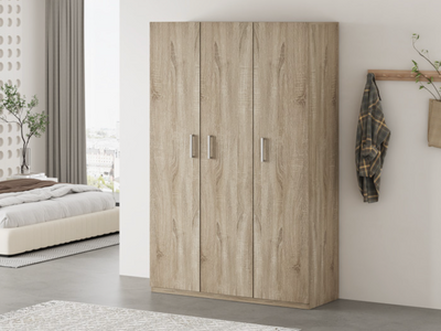 Armoire de Rangement 'Mike' 3 portes 120cm