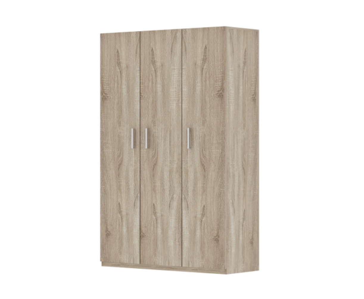 Armoire de Rangement 'Mike' 3 portes 120cm