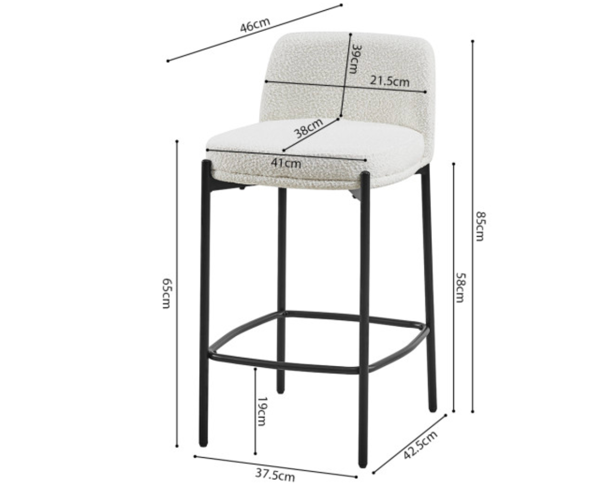 Tabouret de bar 'ELLA'