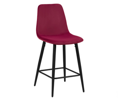 Tabouret de bar 'BOY' Velours