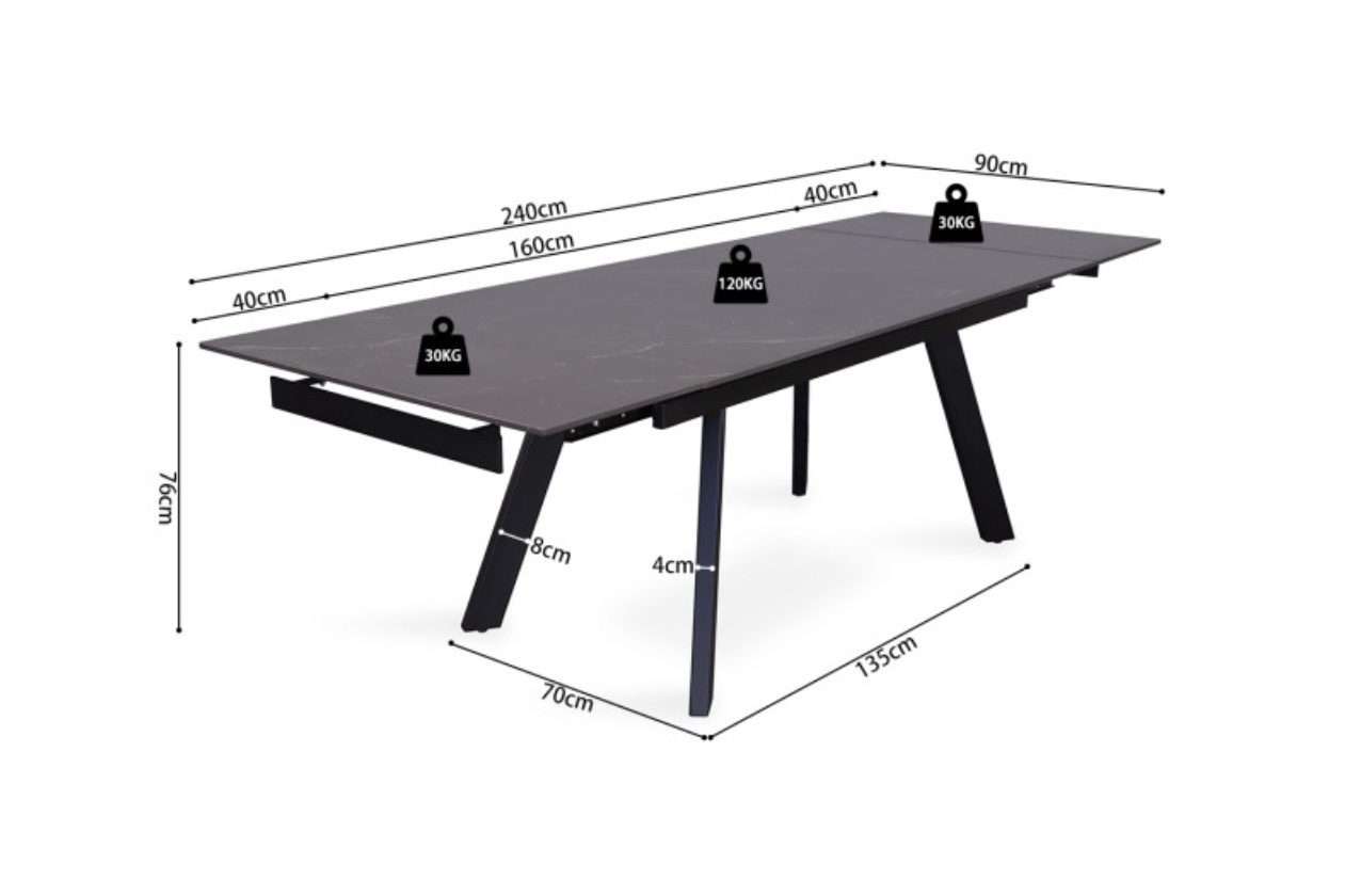 TABLE 'HERA' extensible