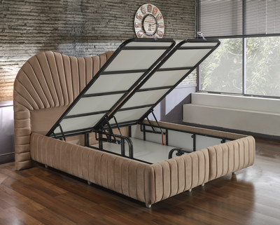 Lit Boxspring 'GOKMEN' + matelas