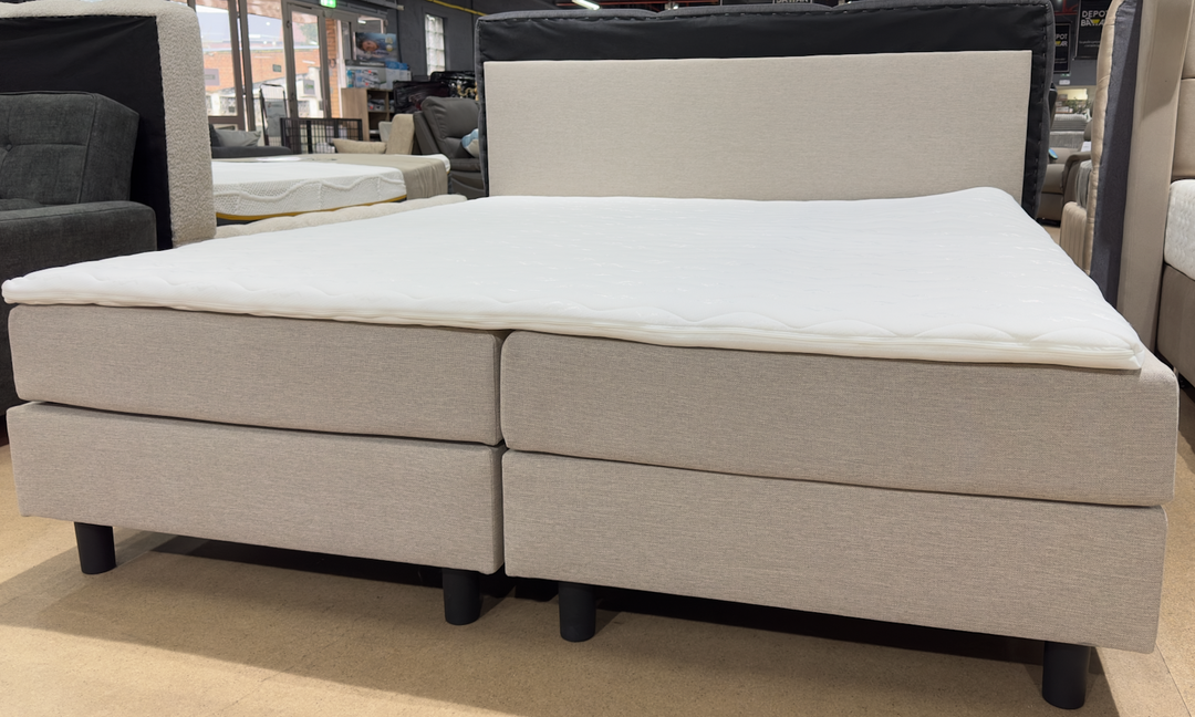 Lit Boxspring 'HARD BOX'
