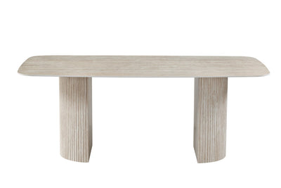TABLE CERAMIQUE TRAVERTIN