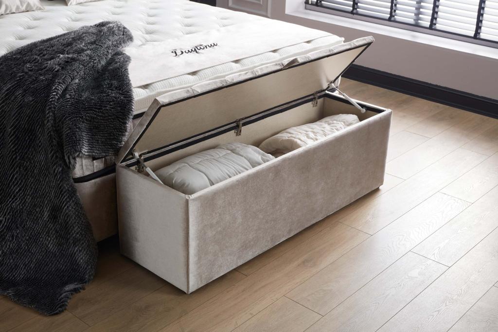 Lit Boxspring 'DAYTONA' + matelas