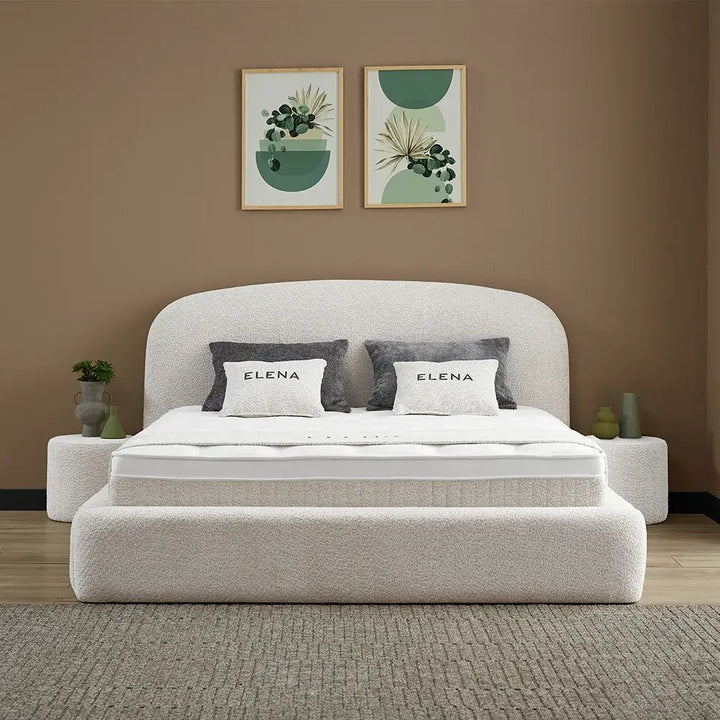 Lit Boxspring 'ELENA' + matelas