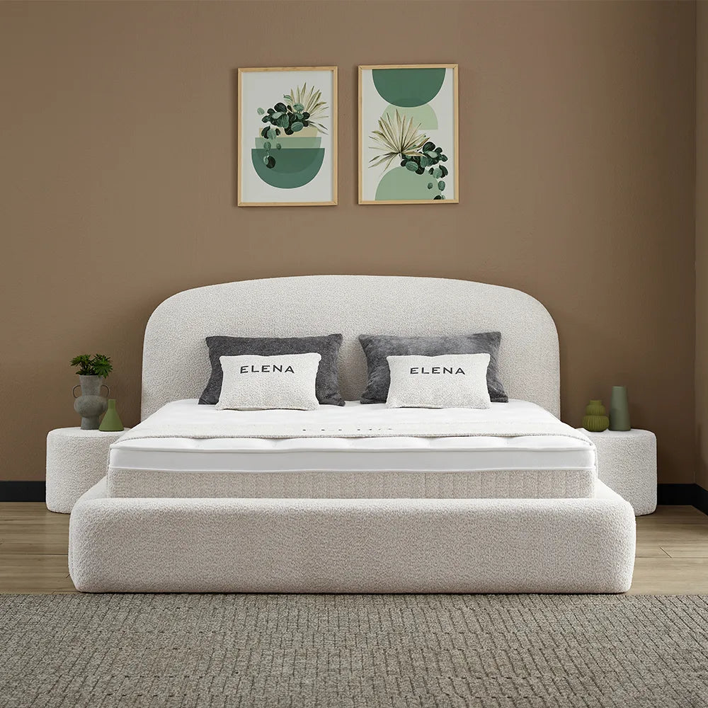 Lit Boxspring 'ELENA' + matelas