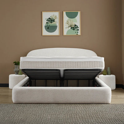 Lit Boxspring 'ELENA' + matelas