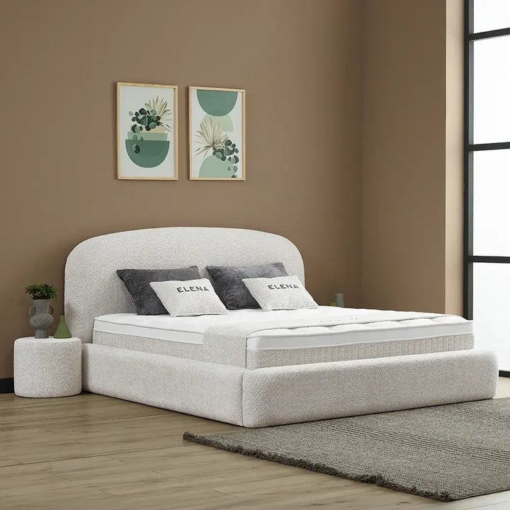 Lit Boxspring 'ELENA' + matelas