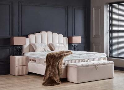 Lit Boxspring 'JAZZLYN' + Matelas