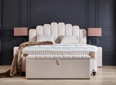 Lit Boxspring 'JAZZLYN' + Matelas