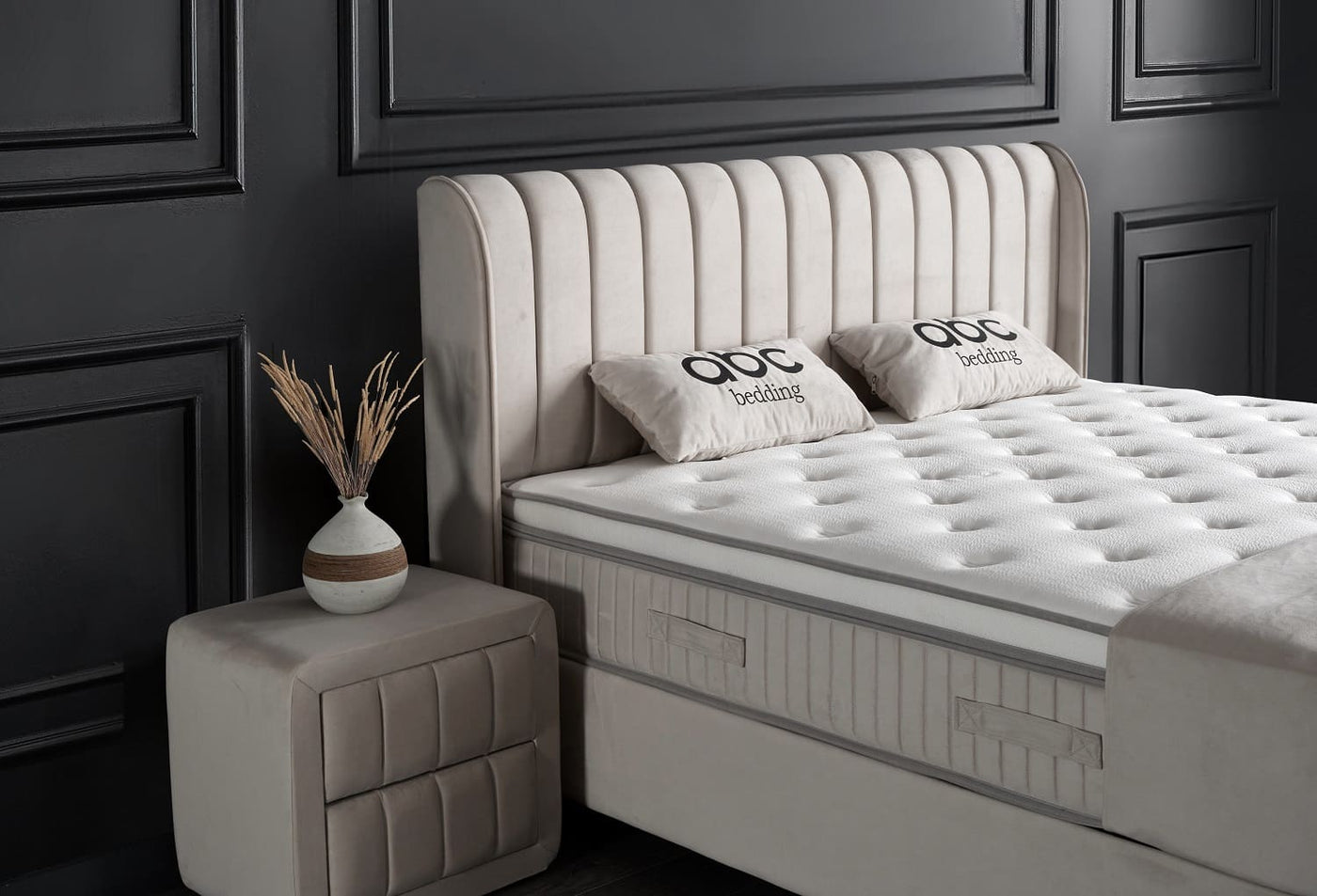 Lit Boxspring 'Mabel' + Matelas