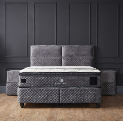 LIT BOXSPRING 'Babylon' + MATELAS