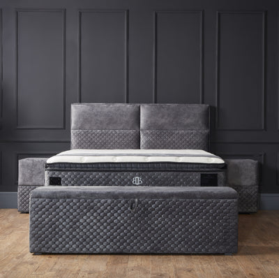 LIT BOXSPRING 'Babylon' + MATELAS