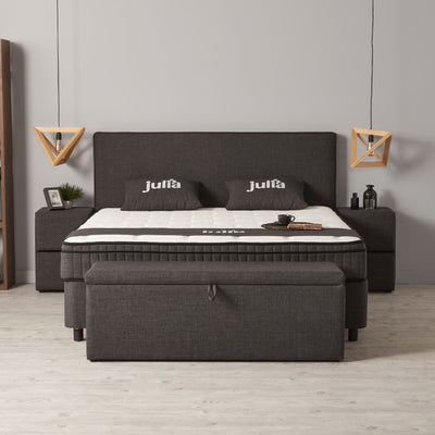 Lit Boxspring 'Julia' + Matelas